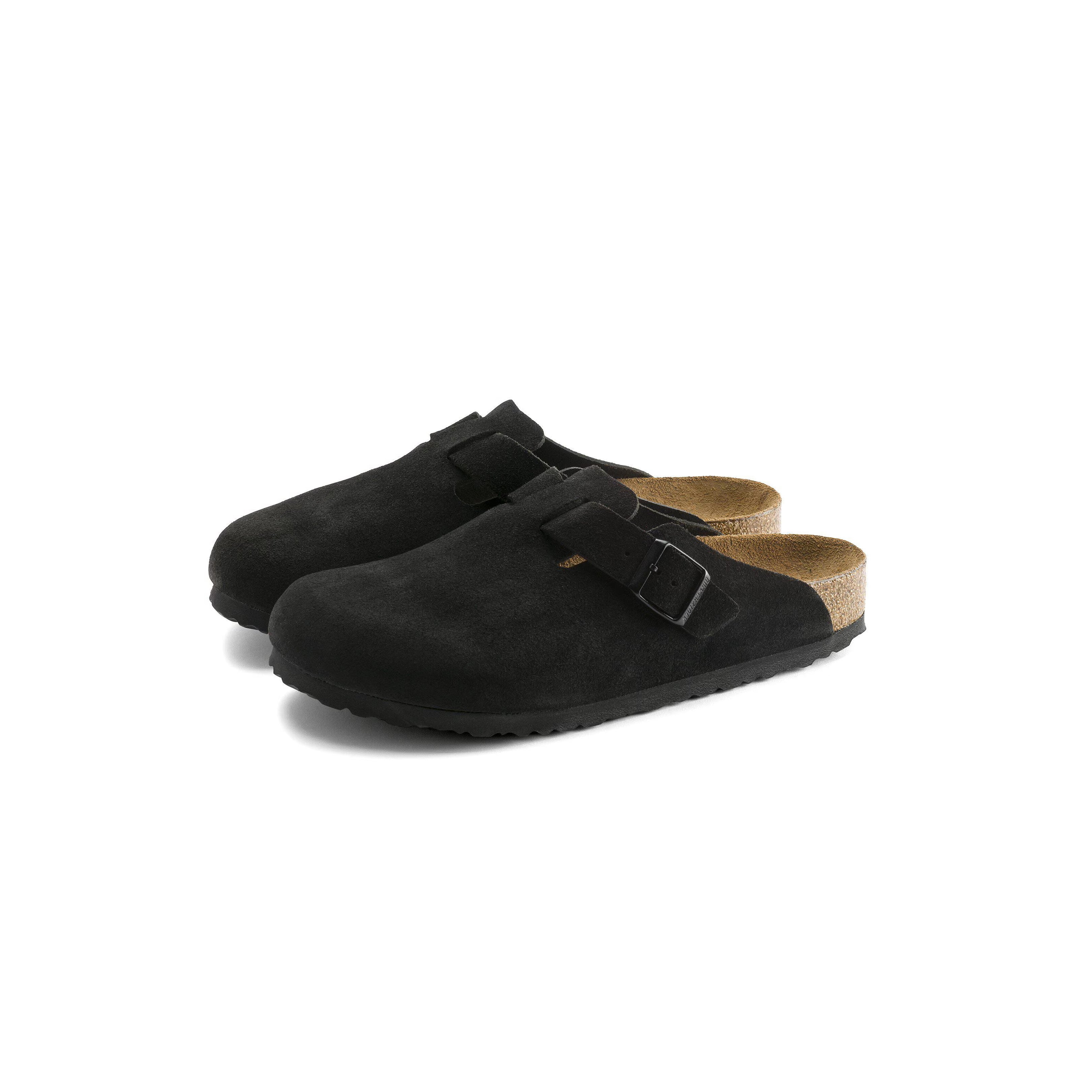 birkenstock Boston Soft Footbed Black