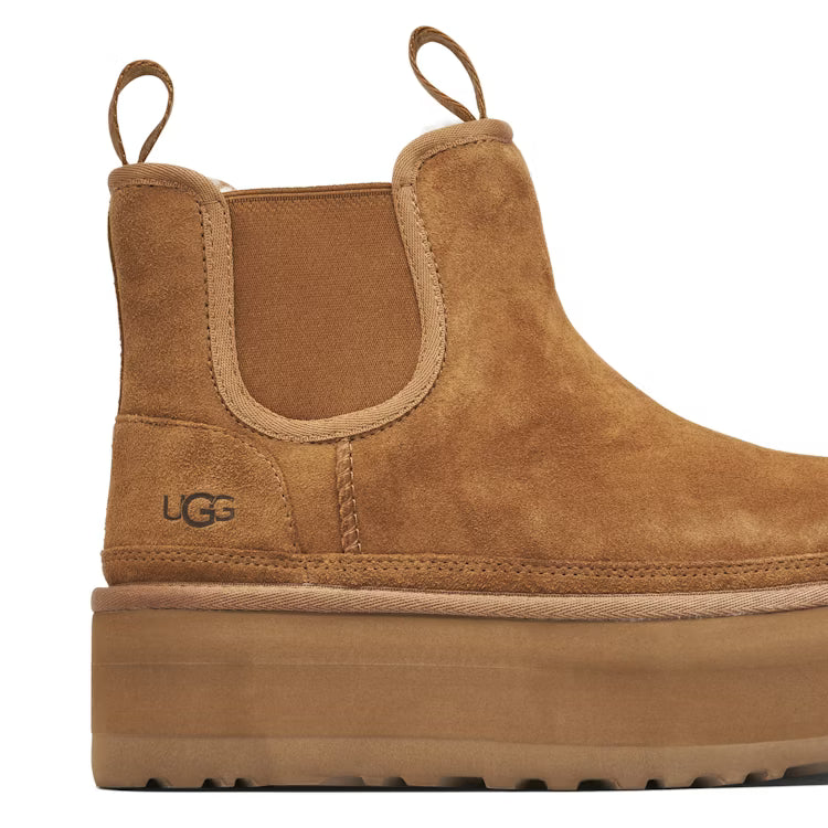 UGG Neumel Platform Chelsea Boot Chestnut
