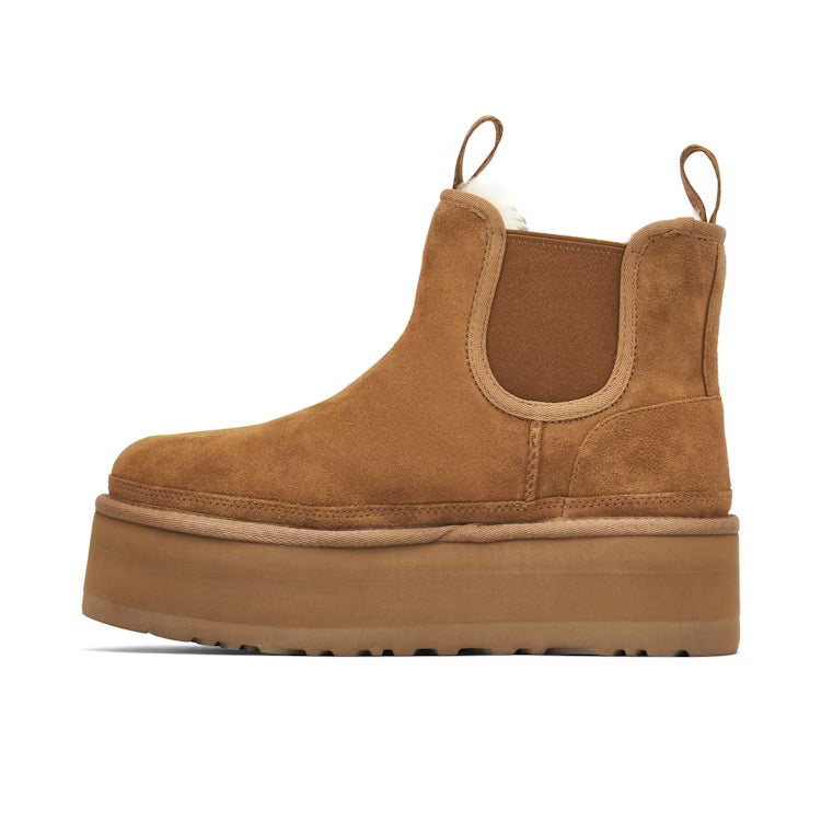UGG Neumel Platform Chelsea Boot Chestnut